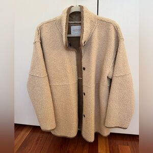 Velvet by Graham and Spencer Albany Luxe Sherpa Reversible Jacket Size XS